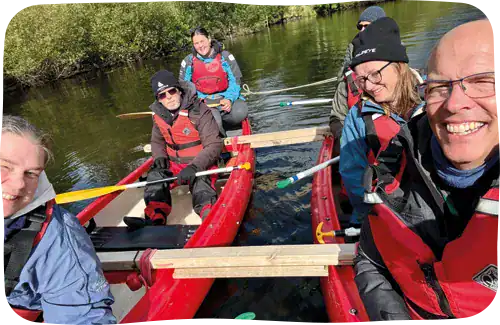 Dementia Adventure holiday – canoeing
