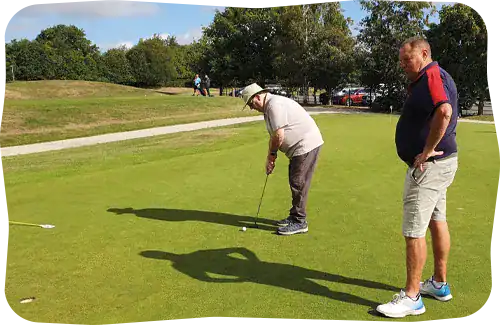 Dementia Adventure - golfing